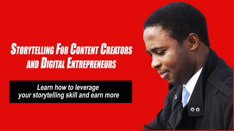 Storytelling For Content Creators and Digital Entrepreneurs